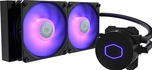Liquid Cooler Para Processador Cooler Master MasterLiquid ML240L V2 RGB, 240mm