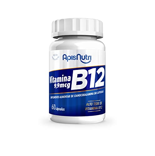 Apisnutri Suplemento de Vitamina B12, 60 Capsulas
