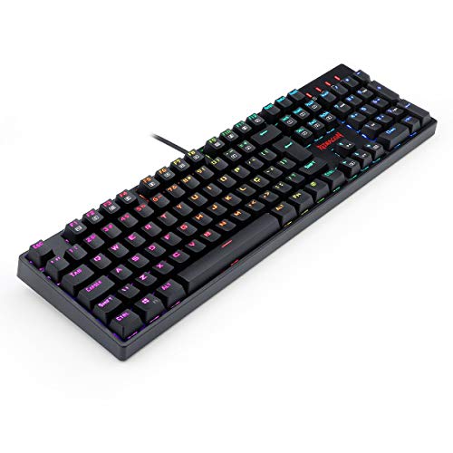 Teclado Mecânico Gamer Redragon Surara Pro, RGB, Switch Redragon Optical Blue, ABNT2 - K582RGB-PRO