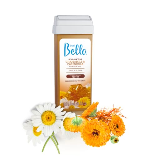 Depil Bella - Cera Depilatória Refil Roll-On Camomila e Calêndula 100g