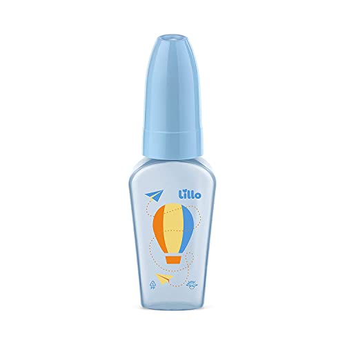 Lillo Mamadeira Chuquinha Primeiros Passos 50Ml Azul -