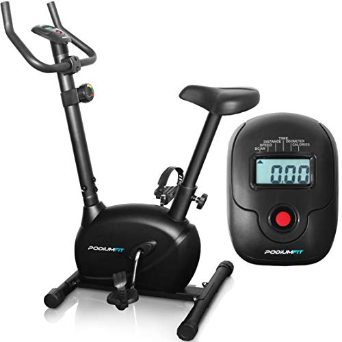 Bicicleta Ergométrica Podiumfit V100 - Magnética - 8 Cargas Silenciosa