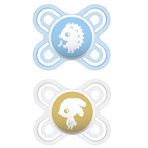 MAM Chupeta Mam Perfect Start (0-2 Meses Boys) - Embalagem Dupla Mam Azul