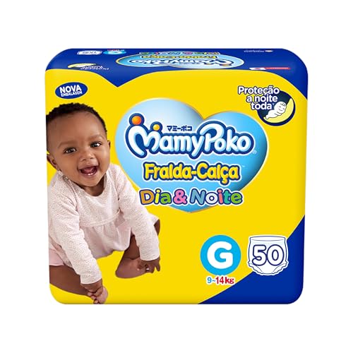 MamyPoko Fralda-Calça Dia&Noite G 50 Unidades