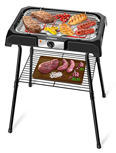 Churrasqueira Elétrica, Mondial, Preto, 1800W, 110V - CH-06