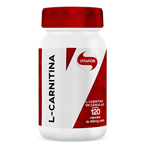 L-Carnitina - 120 Cápsulas - Vitafor, Vitafor