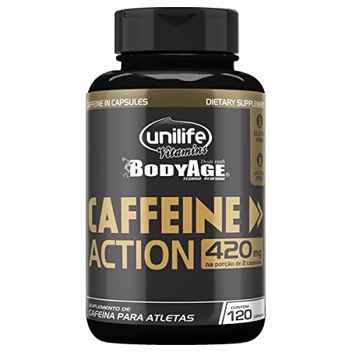 Caffeine Action 120 Cápsulas 420mg Unilife