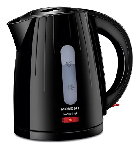 Chaleira Elétrica Pratic Hot, Mondial, Preto, 1200W, 110V - CE-07