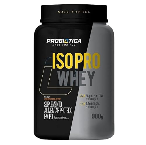 Probiótica Iso Pro Whey (900G) - Sabor Chocolate
