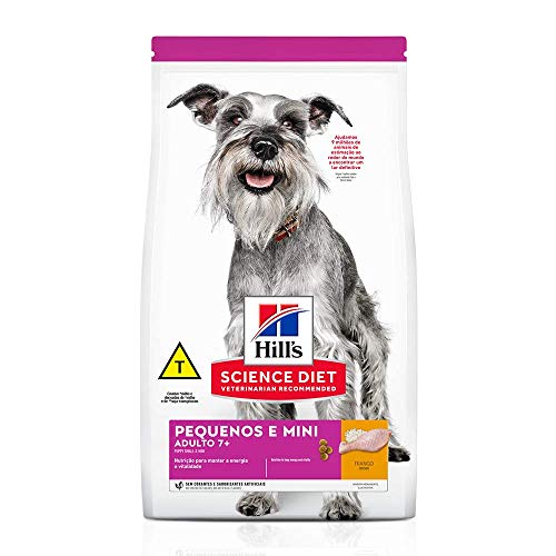 Ração Hill's Science Diet para Cães Adultos 7+ Pequenos e Mini 2.4kg