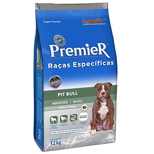 Ração Premier Raças Específicas Pitbull para Cães Adultos - 12kg Premier Pet Adulto