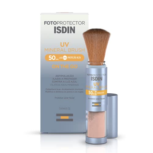 ISDIN Protetor Solar em Pó UV Brush Mineral FPS 50-2g