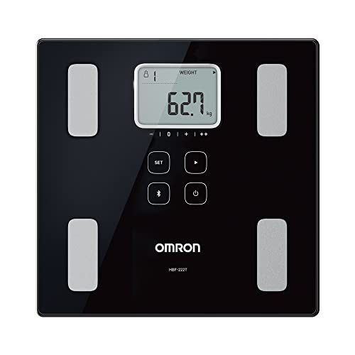 OMRON Balança Digital de Controle Corporal Bioimpedância com Bluetooth HBF-222T