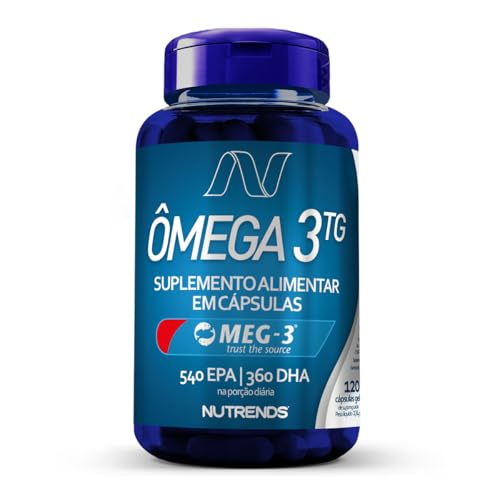 Nutrends Ômega 3 Epa/Dha 1000Mg 120 Cápsulas