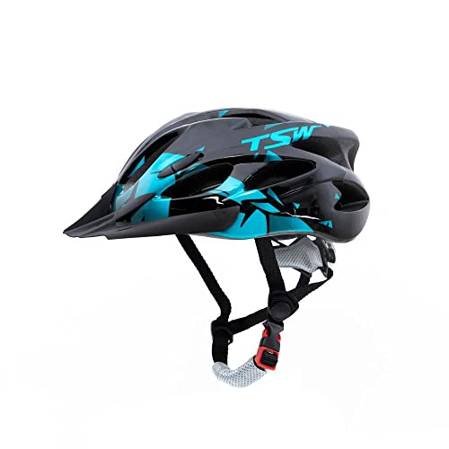 CAPACETE MTB RAPTOR II LED PT/CZ/AZ C/VIS. TSW