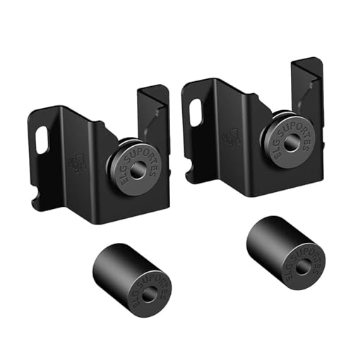 ELG, GENIUS, Suporte Fixo Universal de Parede Para TVs de 14” a 100”, Capacidade até 100 kg, Padrão VESA de 75x75 a 800x400mm, Preto
