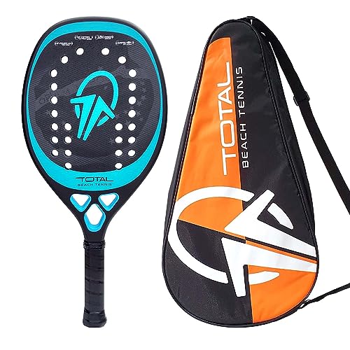 Raquete Beach Tennis Total PRO Carbono 12k + Raqueteira