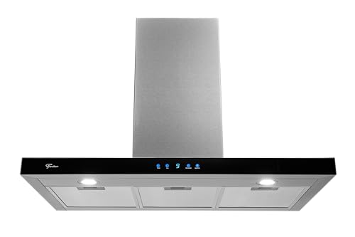 FISCHER COIFA DE PAREDE INFINITY DIGITAL TOUCH 90CM PRETA 220V19902-22550