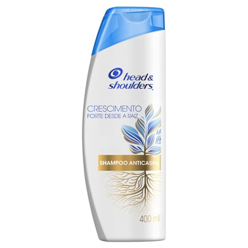 Head & shoulders Head & Shoulders - Shampoo Para Crescimento De Cabelo Crescimento Forte Desde A Raiz Shampoo Para Crescimento Capilar Shampoo Antiqueda E Anticaspa Com Vitamina E 400 Ml​