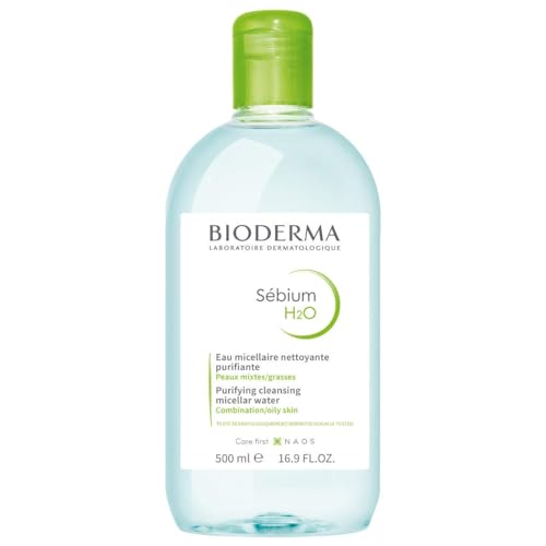 Sébium H2O Água Micelar Dermatológica Antioleosidade, Bioderma, 500 Ml