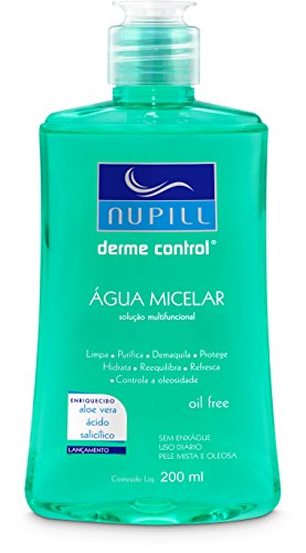 Água Micelar Nupill Derme Control 200ml, Nupill, Verde