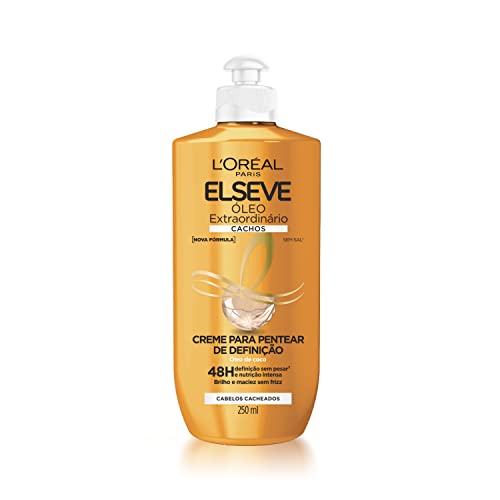 Creme para Pentear L'Oréal Paris Elseve Óleo Extraordinário Cachos, 250ml