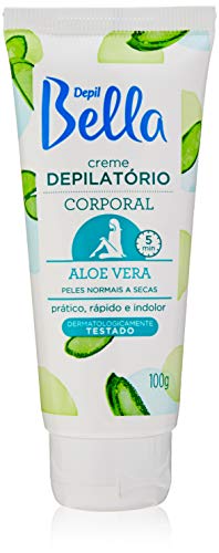 Creme Depilatório Corporal com Aloe e Vera, Depil Bella, 100G