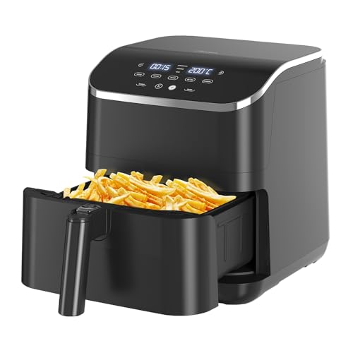 Midea Fritadeira sem óleo GrandGourmet Digital 5,5L 127V/60Hz, Modelo: FRA59P1