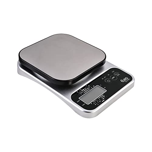 Balança digital Pró para Cozinha pró 5 kg, Prata, BAL7825, Euro Home