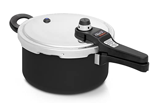 Panela de pressão antiaderente Eterna Nigro 4,5 litros - 658