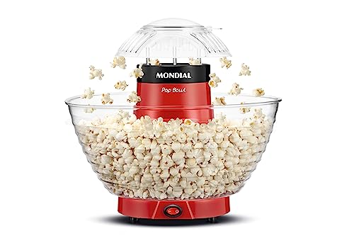 Pipoqueira Pop Bowl, Mondial, Vermelho, 1200W, 110V - PP-05
