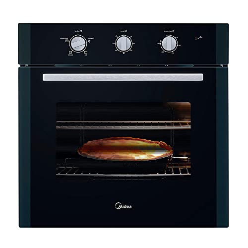 Forno Elétrico Embutir 80L LIVA Midea 220V, Preto