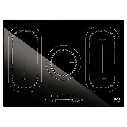 Cooktop de Indução 5 Bocas Eos Freezone 9800W Preto Eci05epf 220v