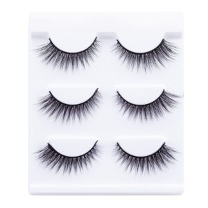 Cílios Fios de Seda #1219 Penélope 3 pares