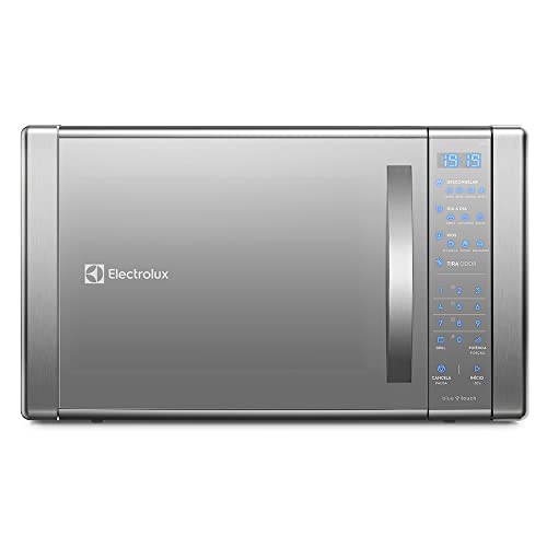 Micro-ondas Electrolux 31L cor Inox Espelhado com Função Grill e Painel Blue Touch (ME41X) - 220V