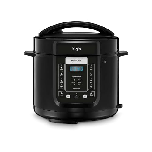 Panela de Pressão Digital Elétrica Multi Cook 5 Litros Elgin