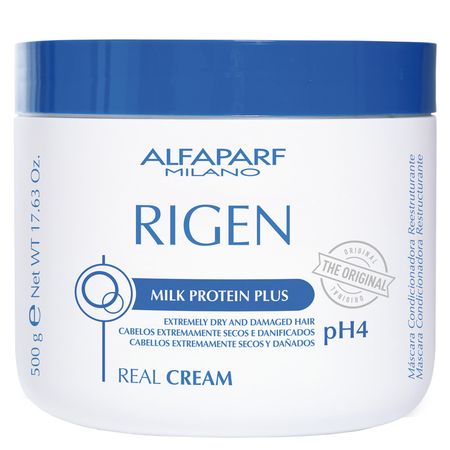Alfaparf Rigen Real Cream ph4 – Máscara Condicionadora Reestruturante 500g