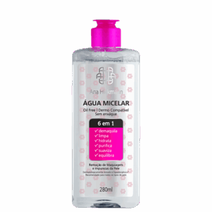 Água Micelar Ana Hickmann Beauty 6 em 1 280ml