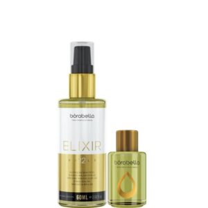 Kit Borabella Elixir 12 Óleos Reparador 60ml + Óleo de Argan 7ml