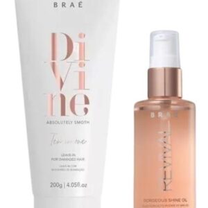 Kit Braé Divine Leave In Ten In One 200g + Óleo Gorgeous 60ml