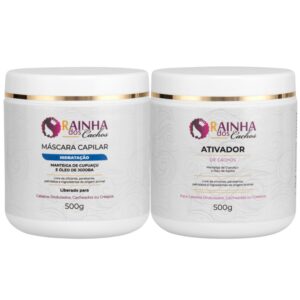 Combo Máscara de hidratação 500g + Ativador de cachos 500g