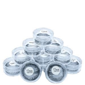 Kit Extensão Arte Sedução Tufo no Pote 12mm 12 unidades