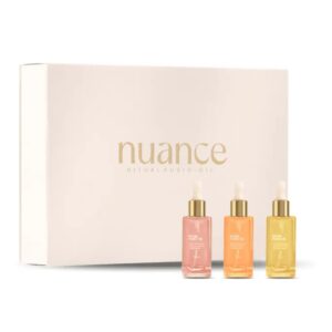Kit Box 3 Óleos Nutrição Capilar Fusion Oil Hidrata Nuance