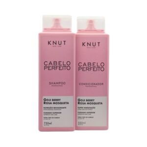 Kit Knut Cabelo Perfeito Shampoo 750ml Condicionador 550ml