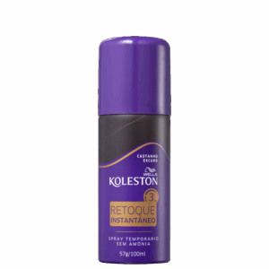 Corretivo de Raiz Koleston Retoque Instantâneo Castanho Escuro 100ml