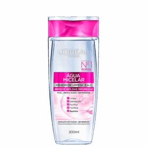 Água Micelar L’Oréal Paris Dermo Expertise Solução de Limpeza 5 em 1 200ml