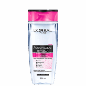 Água Micelar Bifásica L’Oréal Paris Dermo Expertise Solução de Limpeza 5 em 1 200ml
