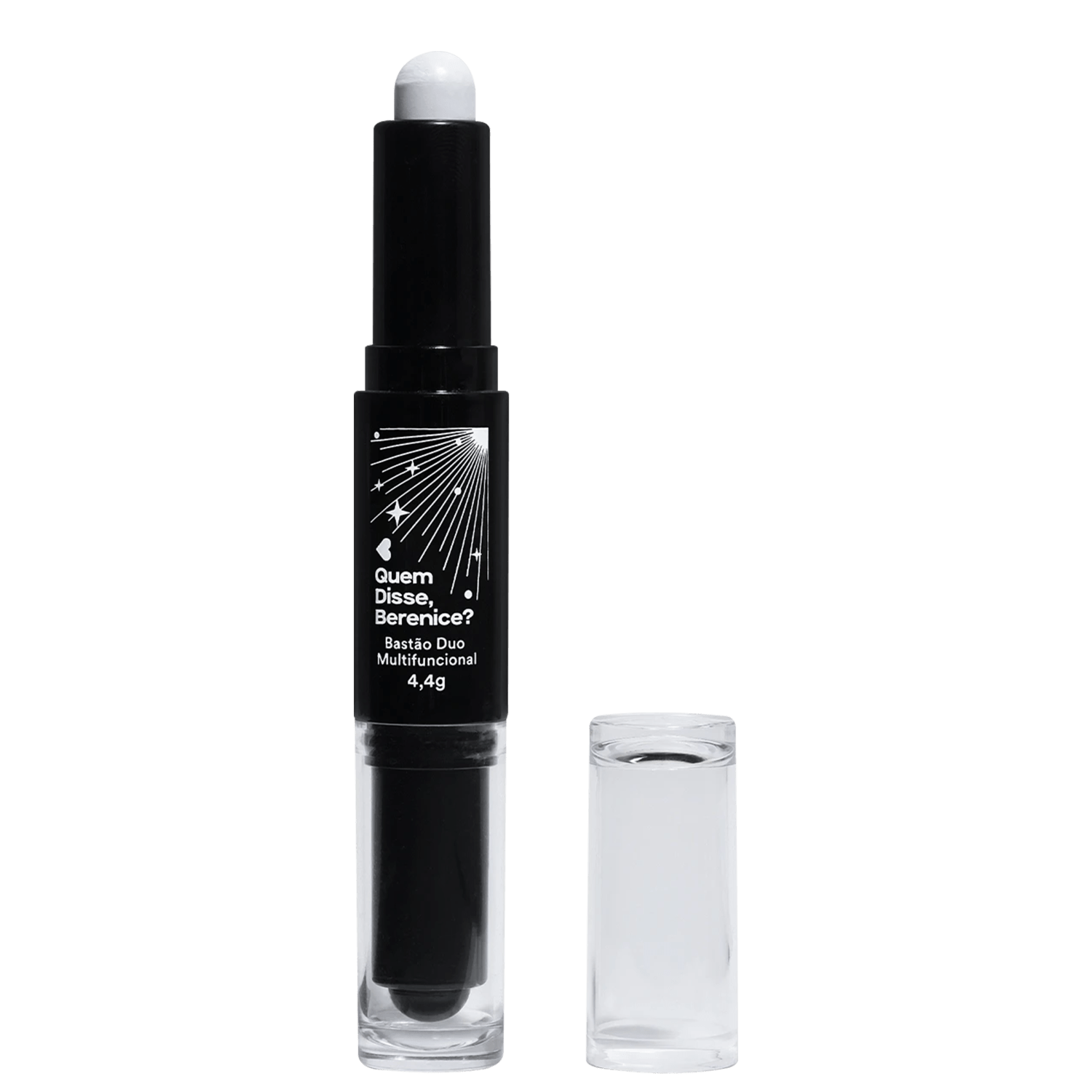 Bastão Duo Multifuncional Quem Disse Berenice Preto e Branco 4,4g
