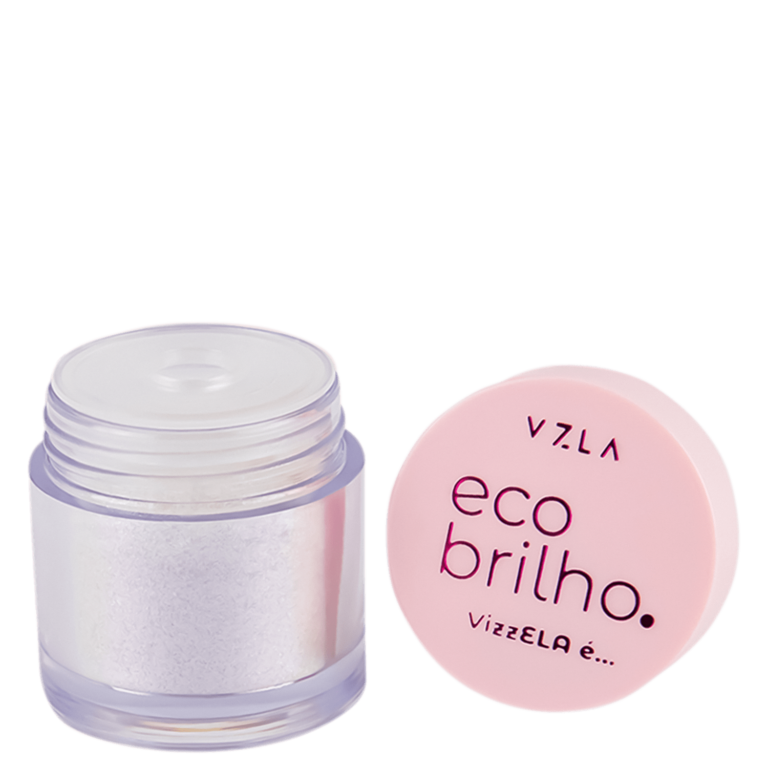 Glitter Ecológico Vizzela Cosméticos Ela É Talentosa Brilho Cristal 1,5g