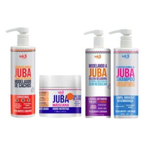 Widi Care Juba Kit – Creme de Pentear + Máscara + Geléia + Shampoo Kit
